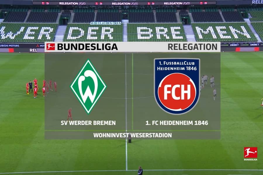 Werder Bremen Bundesliga futebol Heidenheim