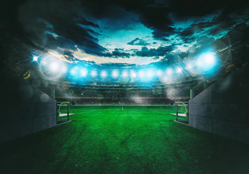 Campeonato Brasileiro: entrada do túnel no estádio (iStock).