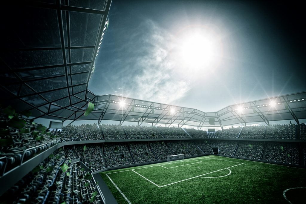 Libertadores: estádio imaginário, representação (iStock).