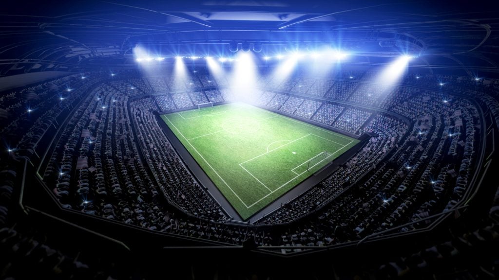 Champions League: representação estádio de futebol (iStock).