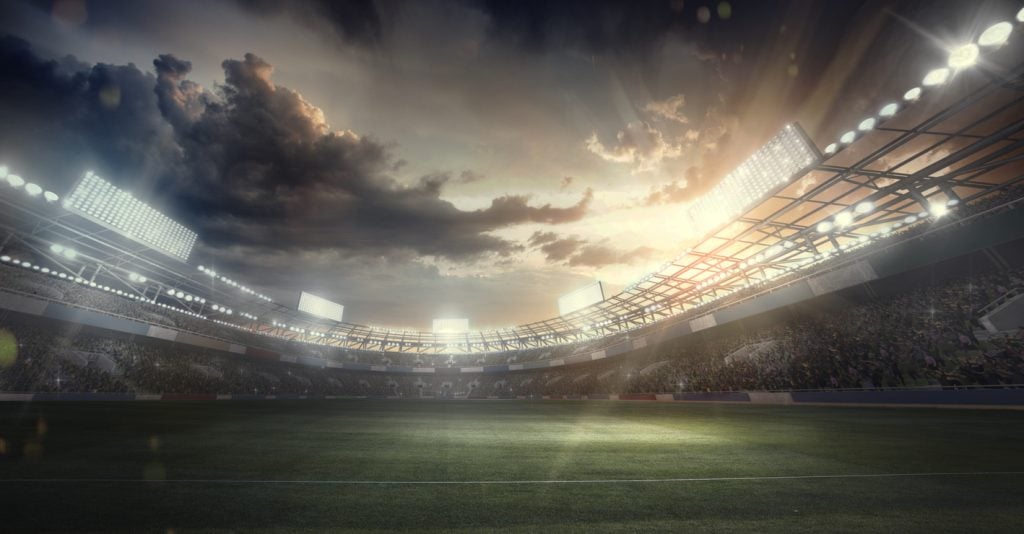 Brasileirão: representação de estádio de futebol (iStock).