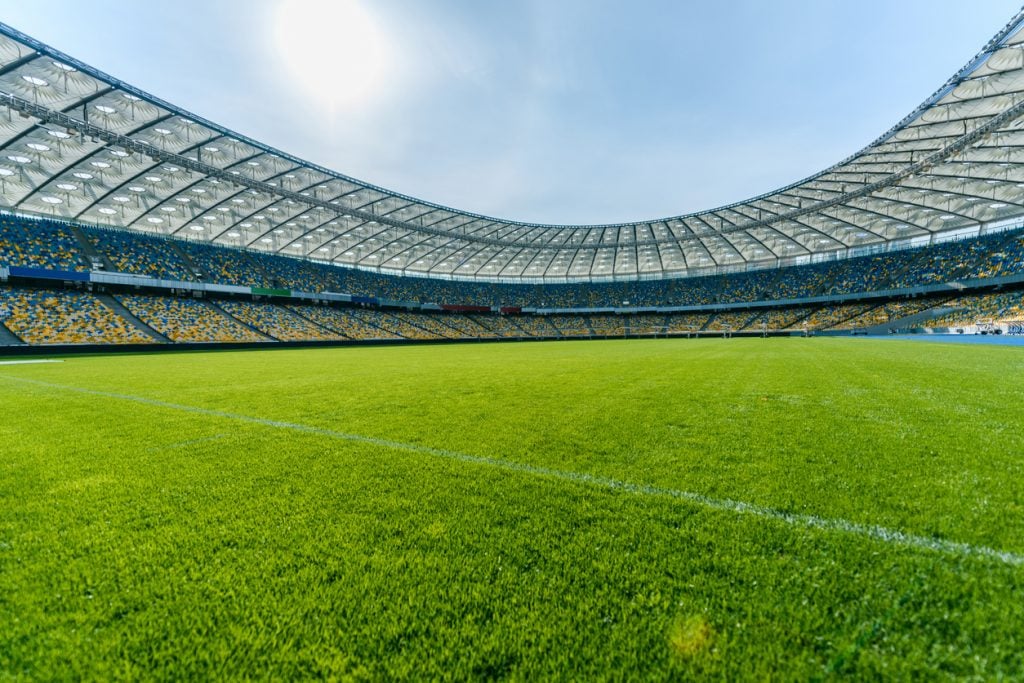 Campeonato Brasileiro: visão panorâmica de um estádio de futebol. Representação. (iStock)