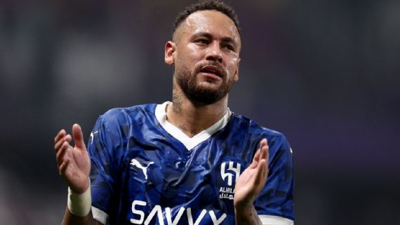 neymar em final de jogo
