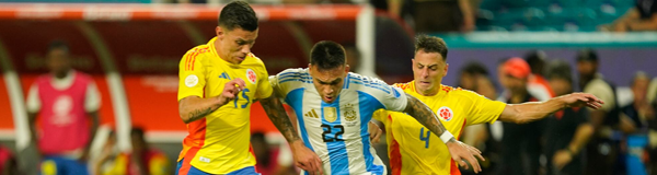 Argentina y Colombia juegan el partido de la fecha en las Eliminatorias Sudamericanas