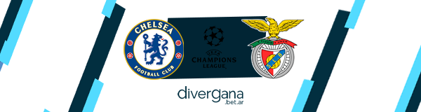 Chelsea y Benfica se enfrentan por la Champions League en Inglaterra.