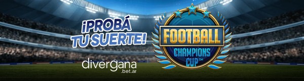 ¡Disfrutá del Football Champions Cup y ganá a lo grande!
